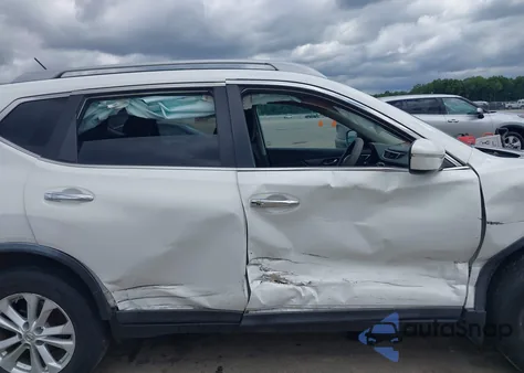 2014 Nissan Rogue Sv из США, поврежденный, VIN 5N1AT2MV2EC764723